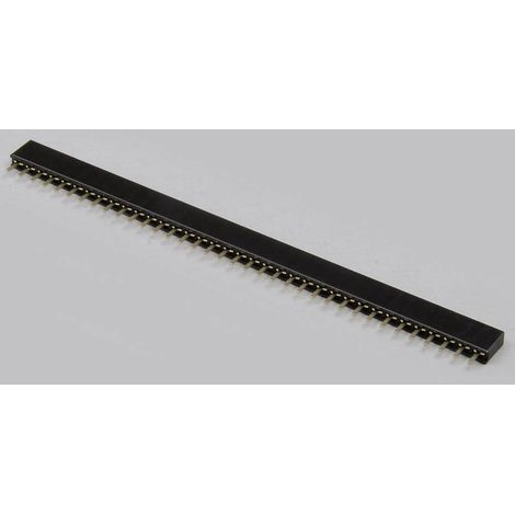 TRU COMPONENTS Barrette femelle (standard) Nbr de rangées: 1 Nombre de pôles par rangée: 16 TC-2506315 1 pc(s) Q205122 (1/3)