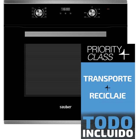 Sauber SHM03B - Horno Multifuncion Negro (1/5)