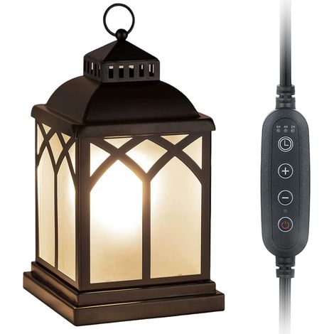 Bruciatore Essenze Elettrico Lampada Scaldacera Timer 22 cm (1/5)