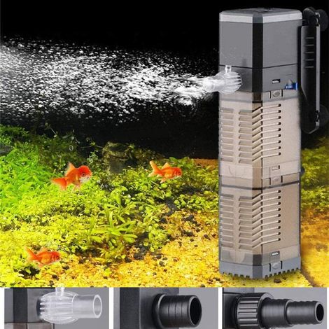 Pompe submersible trois-en-un pour filtre d'aquarium (CHJ-902/20W) (1/5)