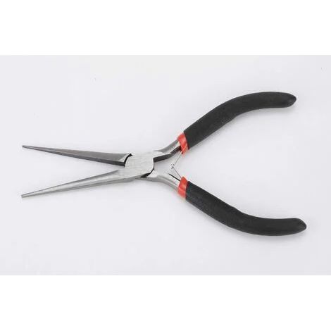 Pinces et mini pinces à bec fin, 11,5 cm (4,5 pouces) CR-V. Pince de précision multifonctionnelle pour la création de bijoux faits main.-AquaForge (1/2)