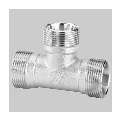 RACCORDO A T DOPPIO CROMATO - 24 x 19