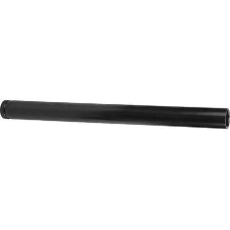 Douille hexagonale longue 300mm, acier carbone phosphaté noir, 19mm, pour perceuses électriques et visseuses (1/5)