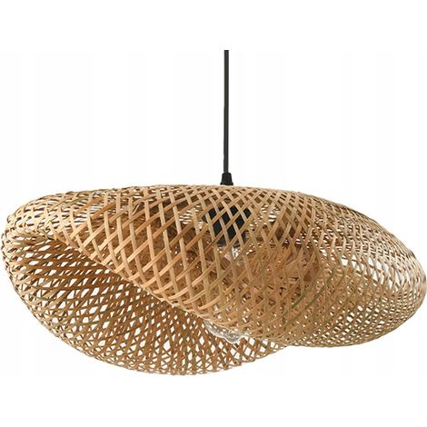 Lámpara de techo colgante estilo bohemio, casquillo E27, 50 cm (1/5)
