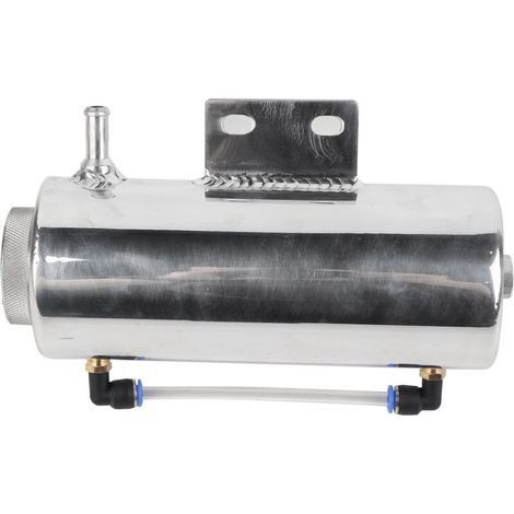 Refroidissement de réservoir de liquide de refroidissement de débordement d'alliage d'aluminium 500ML pour la prise d'eau de radiateur (1/4)
