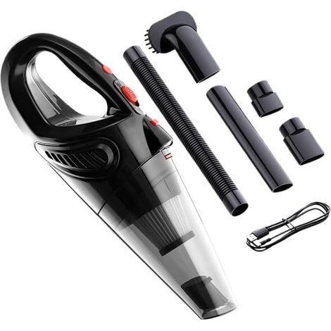 Générique Aspirateur à Main- Moteur Ultra- Puissant 32 000 TR/Min pour Une Performance exceptionnelle(sans Fil 1 pièce)