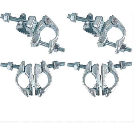 Joint tournant pour échafaudage, raccords forgés pour échafaudages, 4 pièces (joints tournants) (1/4)