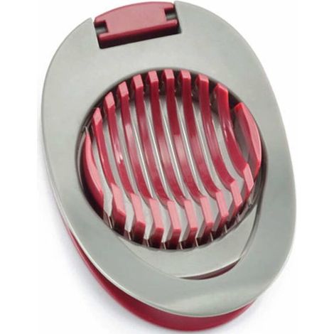 DEESSE SHOP - Trancheuse de coupeur de banane de jambon d'oeufs en acier inoxydable(Violet) (1/5)