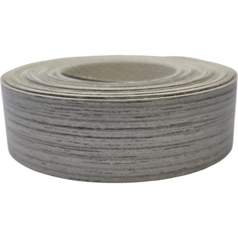 1x Bande de Chant Thermocollant 21mm x 5m Epaisseur 0,50mm Mélaminé Facile à Appliquer Bricolage Étagère Meuble Panneau Bois Durable, Châtaignier Lviv (1/3)