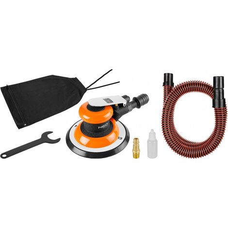 Levigatrice orbitale casuale pneumatica da 150 mm, aspirazione della polvere (1/5)