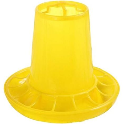 Mangeoire à poulet, mangeoire à caille, sans désordre, mangeoire simple pour poussin, 3 hauteu réglables, kit de démarrage pour couveuse, caneton, caille et volaille (1/5)