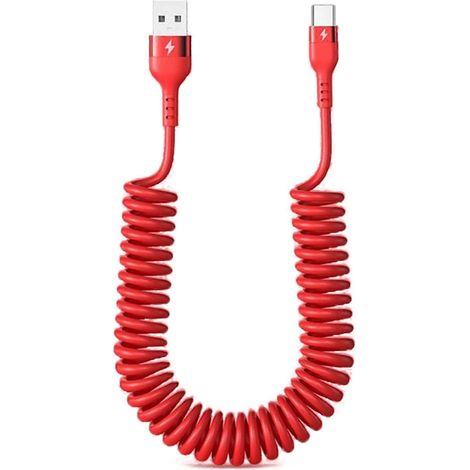 JANMIR-Câble de charge USB A vers USB C pour téléphone, câble de charge USB Type C vers Type C, câble de charge extensible (1/5)