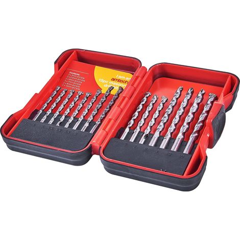 15pc Masonry Drill Bit Set - F1758 (1/3)