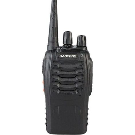 Talkie walkie Longue portée 88E【Version Mise à Niveau du 888S】 Walkie Talkies Vox Rechargeable Pmr 446 MHz 16 Canaux, avec des écouteurs Originaux Construit en Torche LED (2 pcs)