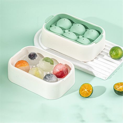 Moule À Glace - Moule À Cubes De Glace Avec Couvercle - Pour Cocktails Et Bière - Compatible Petit Réfrigérateur - 1 Pièce (1/5)