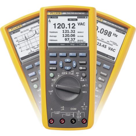 Fluke 289/EUR Hand-Multimeter  digital Grafik-Display, Datenlogger, LoZ CAT III 1000 V, CAT IV 600 V