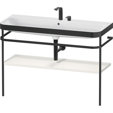Duravit Happy D.2 Plus c-bonded Set avec console métallique,