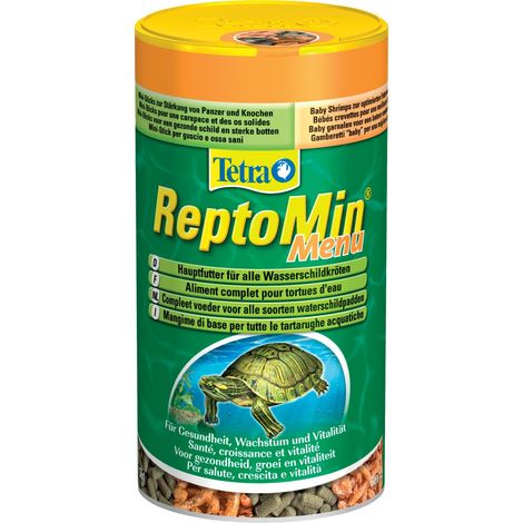 Tetra - Aliment Complet ReptoMin Menu pour Tortues d'Eau - 250ml