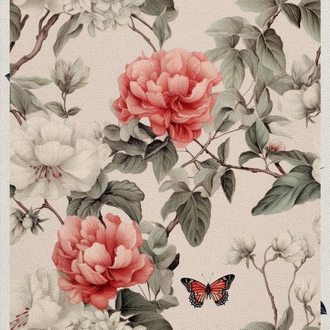 Tessuto Oxford per decorazioni da esterno - Motivo Blumen I DX5341 (1/5)