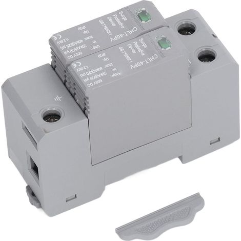 Parafoudre Photovoltaïque 2P - DC 600V - 20/40kA - Protection Surtension (1/5)