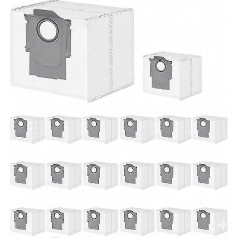 Packung mit 20 Ersatzstaubbeuteln für Roborock Q5 Max+, Q5 Pro+, Q7 M5+, Q5+, S8, S7 Pro Ultra, S7 Max V Ultra, S8+ (1/5)