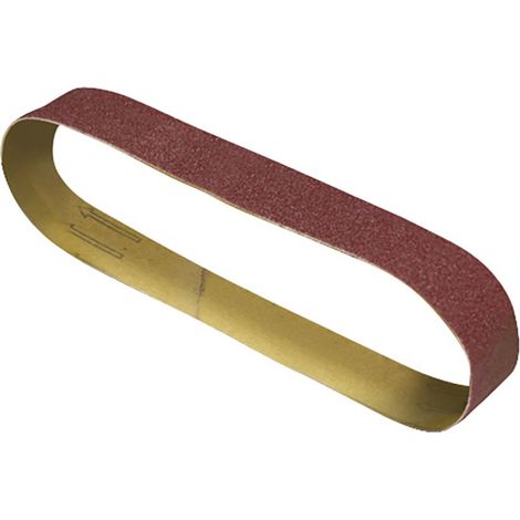 Nastro abrasivo VALEX 1905097 per levigatrice - 3 pezzi - grana 80 - 762 x 25 mm