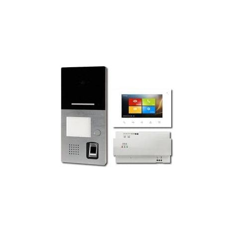 HHG VILLA AP SET 1 TÜRSPRECHANLAGE MIT FINGERPRINT, 1-FAMILIENHAUS VILLA AP SET 1 FP