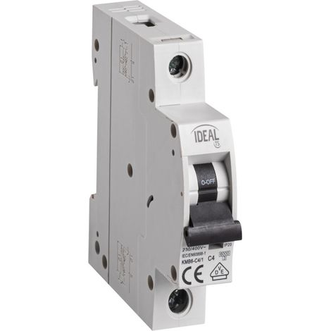 KMB6 1P C04 Disyuntor de sobrecorriente ideal (1/2)