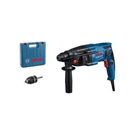 Perforateur-burineur SDS Plus 720W GBH 2-21 (mandrin automatique) en coffret standard - BOSCH - 06112A6001 (1/3)