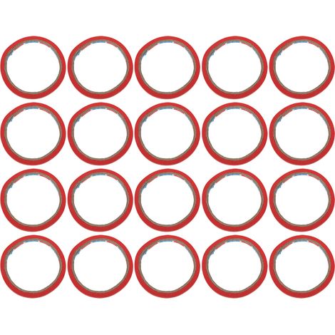 Lot de 20 rubans de masquage colorés pour marquage de table, lignes de découpe 3D et ruban isolant. (1/5)