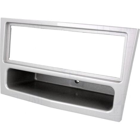 Facade autoradio 1Din compatible avec Opel Astra H Astra Twin Top avec vide-poche - beige