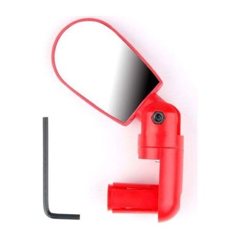 Bicycle Rearview Mirrors Foldable Convex Rearview Mirrors for Mountain Road Bike Red (1/3)