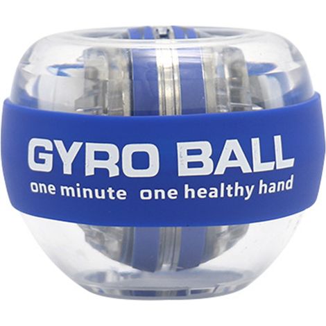 Balle gyroscopique à démarrage automatique pour l'exercice des poignets/jouet de décompression de l'équilibre/noyau métallique avec lumière LED (1/5)