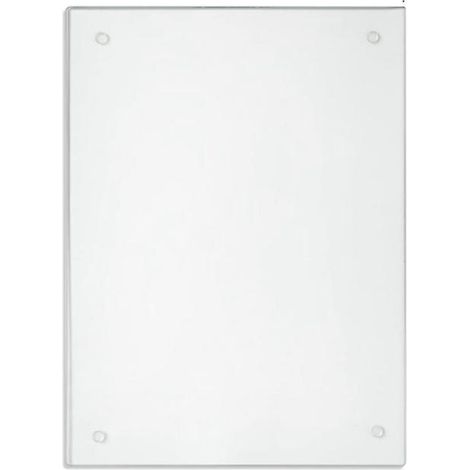 Planche à découper en acrylique pour comptoir extérieur, planche à découper antidérapante transparente (1/4)