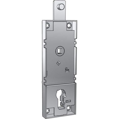 serrure pour basculant/garage cylindre à profil européen entraxe 70 mm sans cylindre