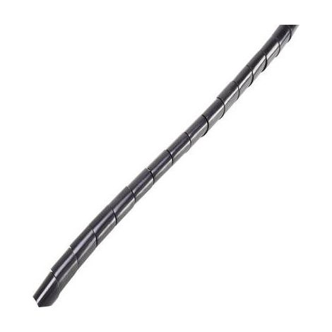 Funda espiral para cable conrad components cg4-grey duradera flexible