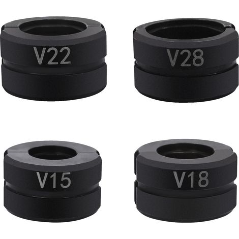 Moules à sertir en cuivre, construction durable, utilisation polyvalente, noir (1/2)