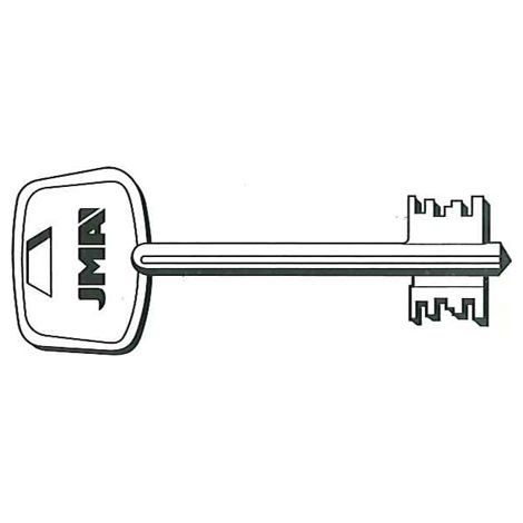 (10 u.) LLAVE EN BRUTO GORJA LATON (1/2)
