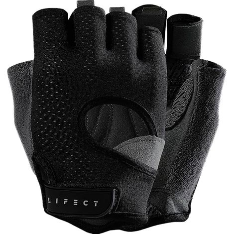 Gants D'Entrainement - Dos Ouvert - Paume Antidérapante Épaisse - Pour Musculation Et Salle De Sport - Par Paire (1/3)