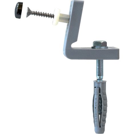 Kit di Fissaggio per Sanitari a Pavimento Filomuro Fischer con Foro Laterale