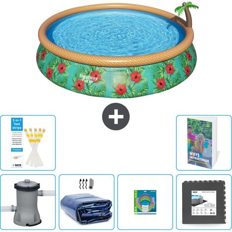 Bestway Piscina Bestway Fast Set Redonda - 457x84 cm - 7-piezas S177 (1/5)