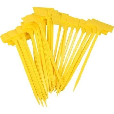 Set di 50 etichette in plastica per piante per orti, etichette da giardino da 30 cm, contenitori e accessori per piante per casa, giardino, parco