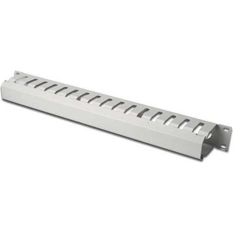 CABLE MANAG. PANEL WITH COVER 1U (1/3)