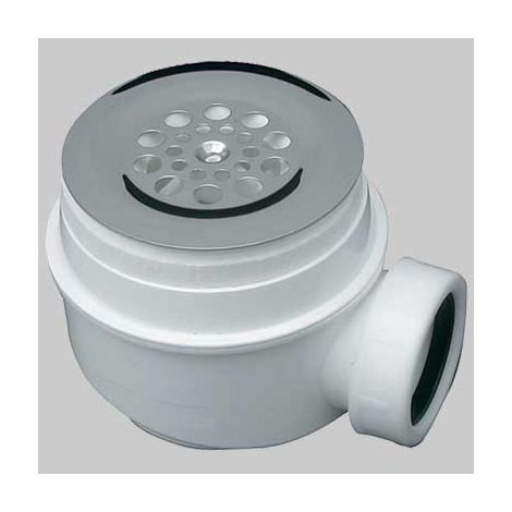 PILETTA IN PVC SIFONATA PER PIATTO DOCCIA Dm.40x11/2 CGS