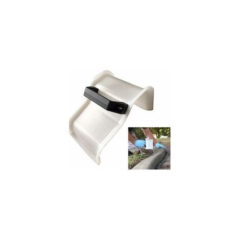 Plâtrerie Truelle Outils De Construction, Le Béton Truelle Plâtrage Bordures Truelle DIY Paysage Curb Toolwith Poignée Maçonnerie Truelles Main (1/5)