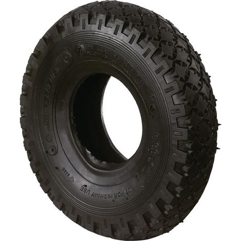 Pneu de rechange pour roue gonflable D. 400 mm – Charge maximale 300 kg – Résistance à l'usure – Pour chantiers humides – Bs Rollen