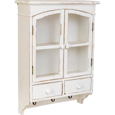 Estantería de madera beige 51x18x71,5h cm