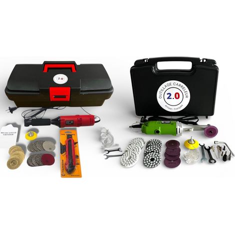 Pack Ultime Meuleuses de Précision P6 + P7 Découpe & Finition Carrelage Outillage Carreleur 2.0 (1/5)