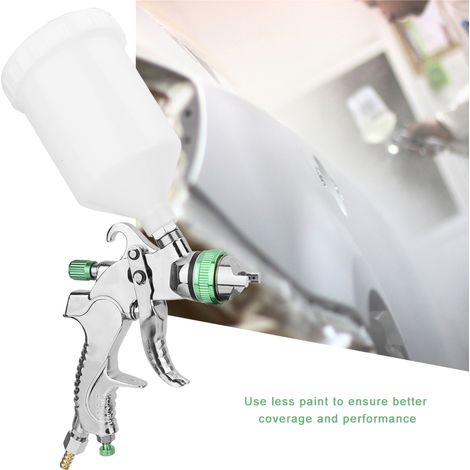Pistolet pulvérisateur aérographe peinture à l'huile meubles maison atomisation fine à alimentation pressurisée (1/5)