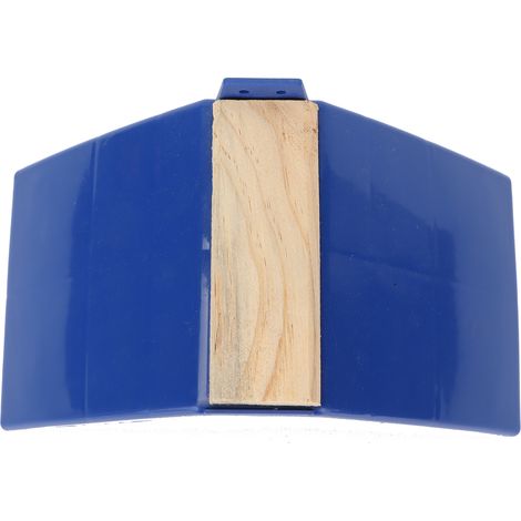 Support de repos pour pigeons en cage, perchoir en plastique avec bloc de bois, accessoires de cage, bleu avec bloc de bois (1/5)